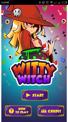 Witty Witch Bubble Dash - Screenshot 1