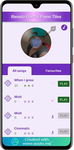 Renato Garcia Piano Tiles - Screenshot 4