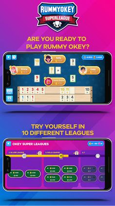 Rummy Okey Super League - Screenshot 1