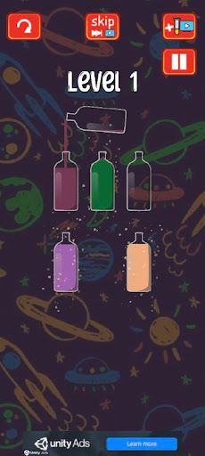 Liquid Sort Fluids Game - Screenshot 1