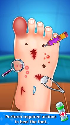 Foot Surgery Games Offline - Screenshot 2