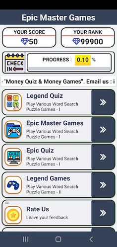 Epic Master Games - Screenshot 2