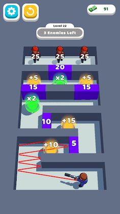 Bullet Frenzy 3D - Screenshot 2