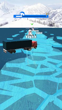 Ice Road Truck - Screenshot 1