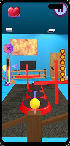 Punky Jumpy - 3D Top Fırlatma - Screenshot 3