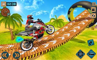 Fearless Beach Bike Stunts Rid - Screenshot 3