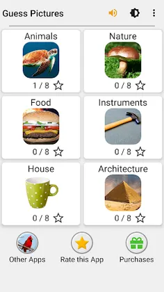 Guess Pictures and Words Quiz - Screenshot 3
