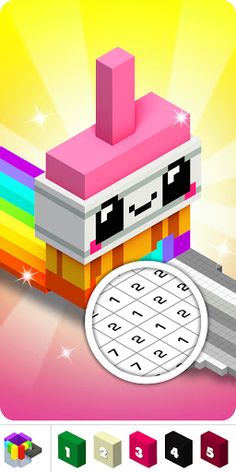 Voxly: 3D Color by Number. - Screenshot 1