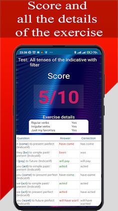 English Conjugation Practice - Screenshot 4