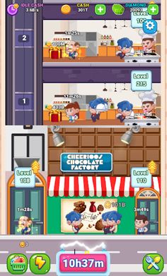 CheerioOs Chocolate Factory - Screenshot 1