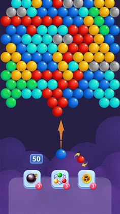 Bubble Shooter Diamond - Screenshot 2