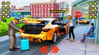 City Crazy Cab: Taxi Games 3d - Screenshot 1