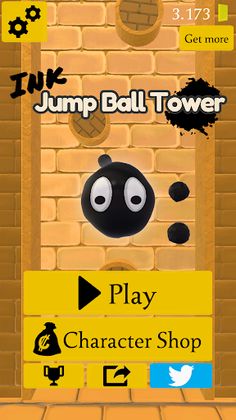 Ink Jump Ball Tower - Screenshot 1