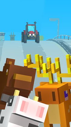 Voxel Drive - Drive Run Game - Screenshot 1