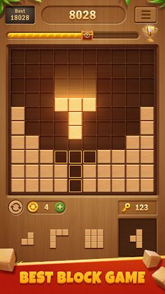 Block Puzzle Wood - Screenshot 1