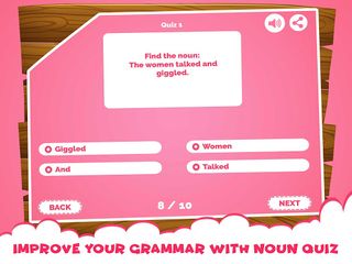 English Grammar Quiz Games - Screenshot 1