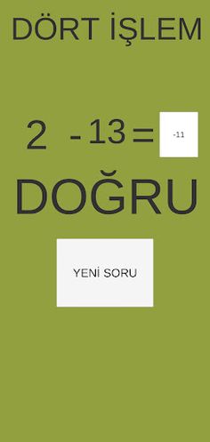 4 İşlem - Screenshot 2