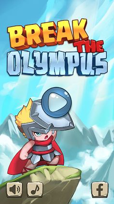 Brick Breakout - Break Olympus - Screenshot 1