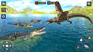 Wild Crocodile Sim Animal Game - Screenshot 1