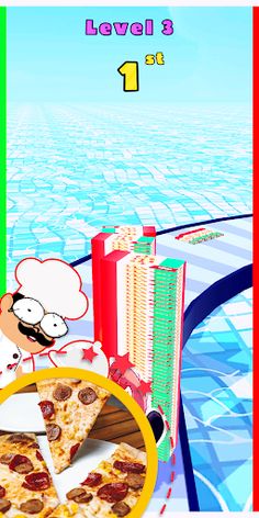 Pizza Tower Stack Runner - Screenshot 2