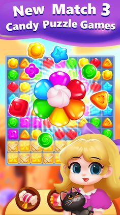 Candy Sweet Bee Puzzle Game - Screenshot 2