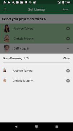 Fantasizr - Screenshot 2