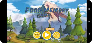 Food Game : Memory Game Match - Screenshot 1