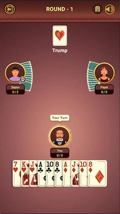 3 2 5 Offline Fun Card Game - Screenshot 1