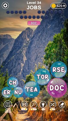 Word Bubbles - Relax Word Game - Screenshot 4