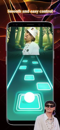 Peso Pluma Music Tiles Hop 3D - Screenshot 3