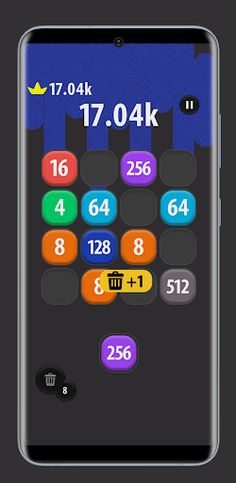 Mushin 2048 Merge - Screenshot 3