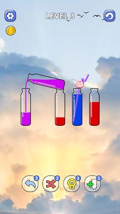 Water Cup Sorting - Screenshot 2