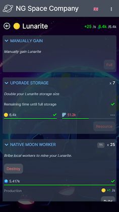 NG Space Company - Screenshot 2
