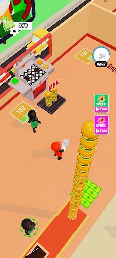 Burger Restaurant- Idle Tycoon - Screenshot 1