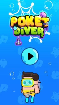 Pocket Diver: Fishing Game - Screenshot 1