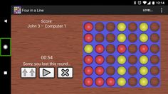 Four in a Line - 4 in a Row - Screenshot 2