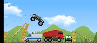 Monster Truck Racing Hill Game - Screenshot 2