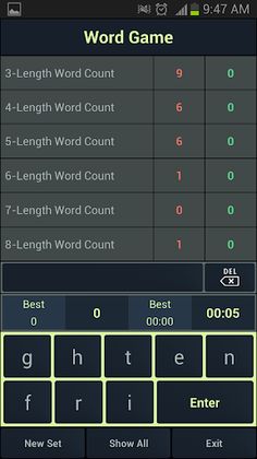Word Making Game - Board Game - Screenshot 2