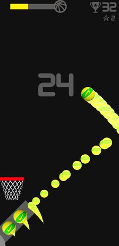 Basket Flick - Screenshot 1