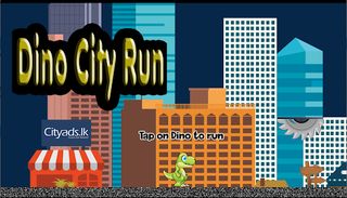 Dino City Run - Screenshot 1