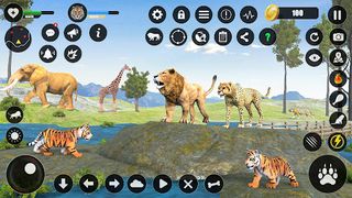 Tiger Simulator Animal Games - Screenshot 1