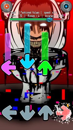 FNF vs Corrupted Skibidi Mod - Screenshot 1