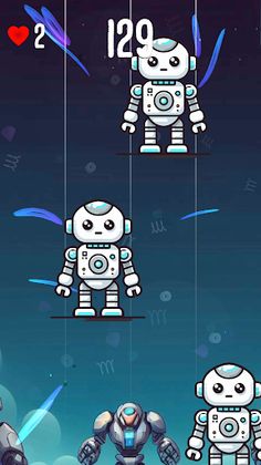 Metal Robots Take Over Piano - Screenshot 2