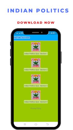 Indian Politics Quiz - Screenshot 1