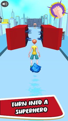 Superhero Runner : Muscle Run - Screenshot 4