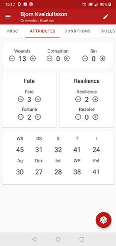 WFRP Master (PC and GM tools) - Screenshot 2