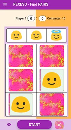 Find PAIRS - against computer - Screenshot 3