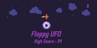 Flappy UFO - Screenshot 1