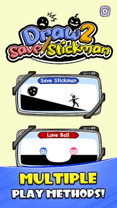 Stickman Rescue: Draw Game - Screenshot 1