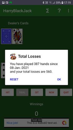 HarryBlackJack - Screenshot 2